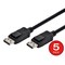 Monoprice 8K DisplayPort 2.0 Cable  6ft  5 Pack, 5PK 42998 - alternate 4
